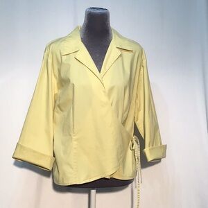 🌼Vintage🌼 Bob Mackie Studio wrap blouse size large